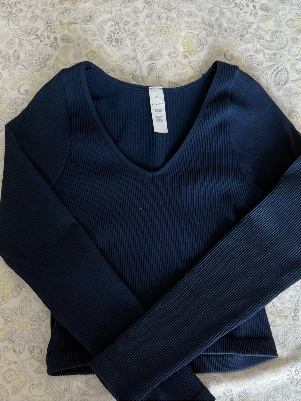 Vitality Ribbed Top